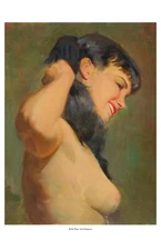 "Bettie Page II" Signed Fine Art Print by Jack Faragasso