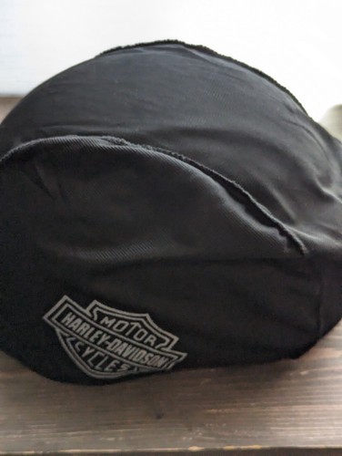 Army Green Collectible Harley Davidson Half Helmet Canvas XL 61-62cm -Never Worn - Picture 9 of 12