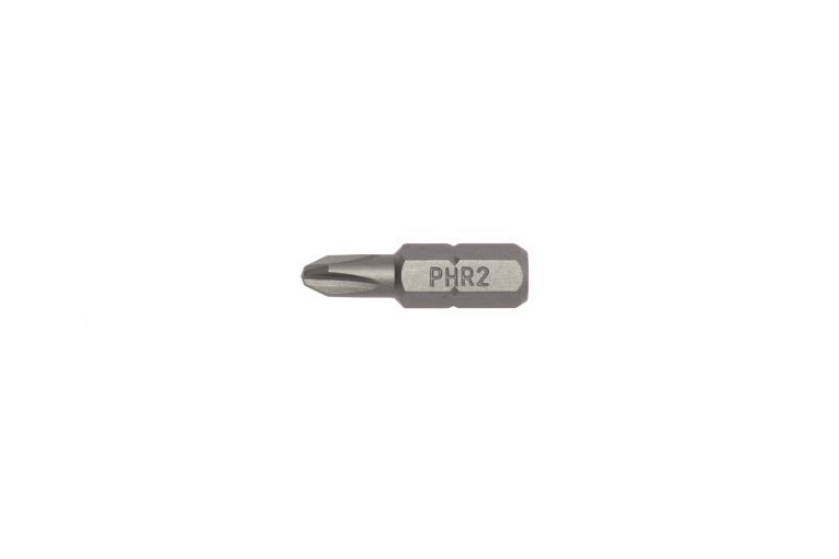 Teng Tools GR25002010 PH2 GR Bit - 25mm Long - 1/4"" Hex - Pack of 10