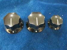 Clean Mid 1970's FENDER Jazz Bass KNOBS 1