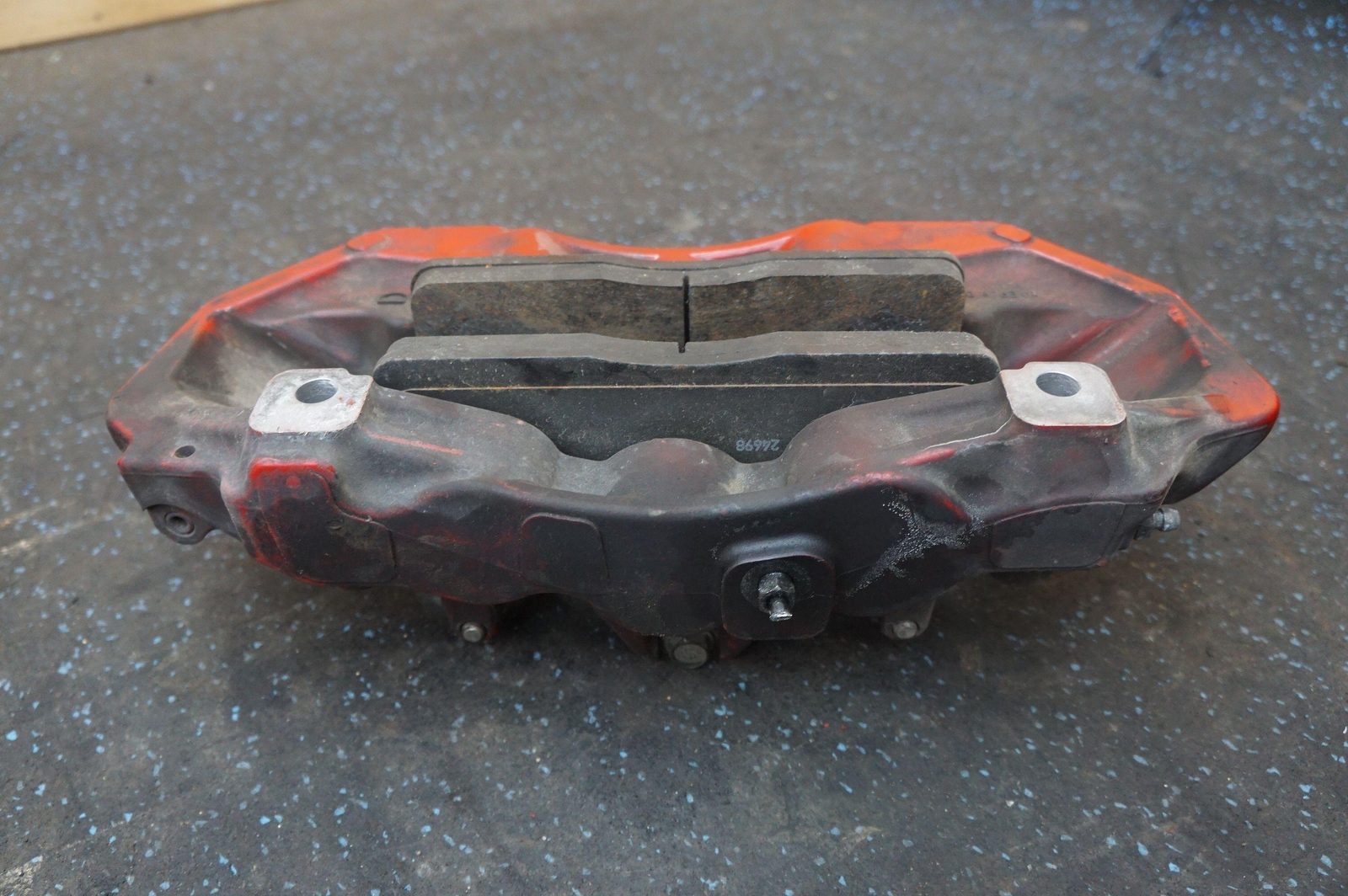 Front Right Carbon Ceramic Brake Caliper Red OEM 261772 Ferrari 458 2010-15