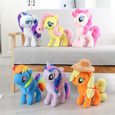 30cm My Little Pony Plüsch Twilight Rarity Apllejack Pinkie Fluttershy Rainbow