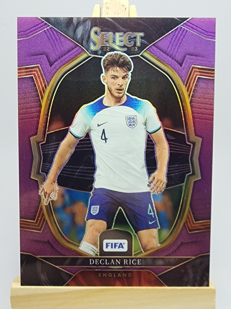 Declan Rice 2022-23 Panini Select FIFA Purple #11 /75 England | eBay