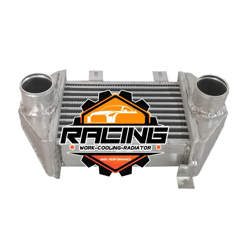 Side Mount Aluminum Intercooler for 1991-1995 Toyota MR2 Coupe 2D 2.0L Polished - Image 3 of 4