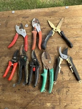 lot of 8 pruning shears #20