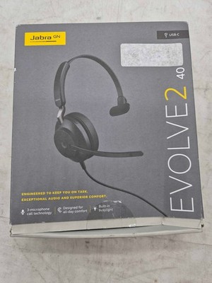 Jabra GN Evolve2 40 Corded Headset USB-C & Microphone H4