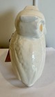 Northern Potteries Canada White Snowy Owl Figurine Ontario Canadian Ceramic Tag — photo 3