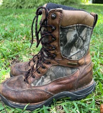 Danner Mens 10D Pronghorn GTX 42216 400G Leather Lace Camo Hunting Boots 8"