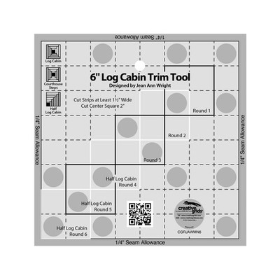 Checker (bot_1587152027) Creative Grids USA Creative Grids 6in Log Cabin Trim