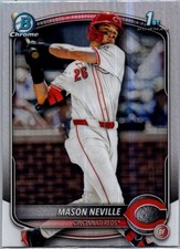 2025 Bowman Draft #BDC-109 Mason Neville CHROME REFRACTOR
