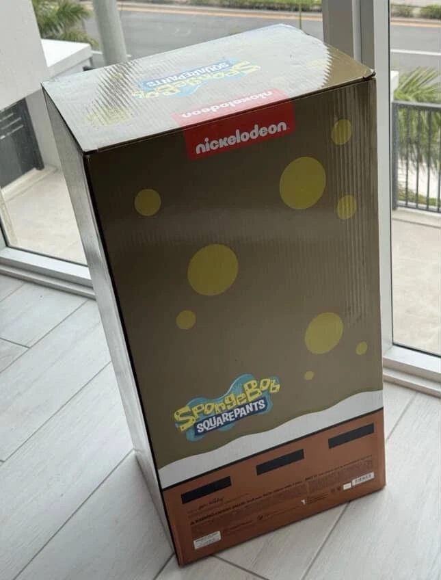 Bearbrick Medicom Toy Be@rbrick SpongeBob 1000% only box and styrofoam - Image 3 of 4