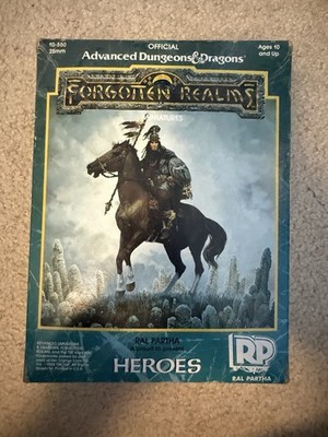 Ral Partha 10 Forgotten Realms Heroes Complete Box Set 1988 AD&D Figures