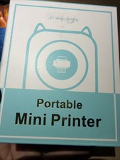 AI Voice Thermal Sticker Printer for Kids, Portable Inkless Mini Sticker Maker