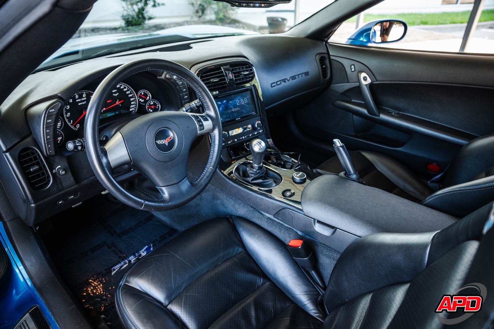 2010 Blue Chevrolet Corvette ZR1  | C6 Corvette Photo 2