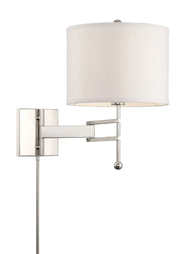 Crystorama Marshall 18" High Polished Nickel Wall Sconce - Picture 3 of 5