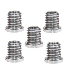 5 PCS Threaded Screw Adapter 1/4-20 Female to 3/8-16 Male For DSLR Tripod