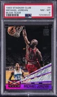1993 TOPPS STADIUM CLUB BEAM TEAM #4 MICHAEL JORDAN PSA 8