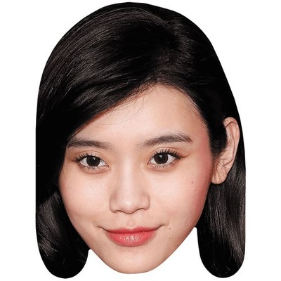 Ming Xi (Smile) Celebrity Mask, Flat Card Face, Fancy Dress Mask