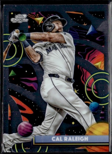 2025 Topps Cosmic Chrome Cal Raleigh #6 card