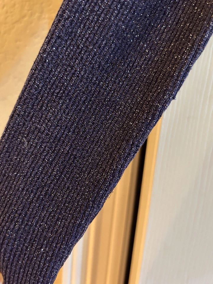 Conjunto de cárdigan de 2 piezas Petite Sophisticate púrpura metálico brillante talla M Foto 3 de 4