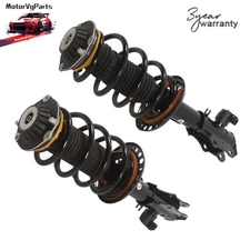 Pair Front Shock Struts Assys w/ Electric For Cadillac XT5 GMC Acadia 2017-2020