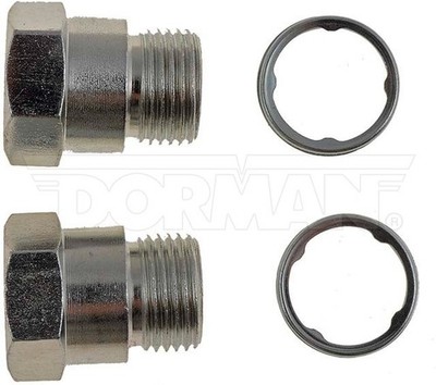 Dorman Pack of 2 Spark Plug Foulers 18mm Steel Gasket Seat