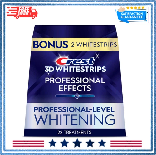 Crest 3D Whitestrips Professional Effects &ndash; Teeth Whitening Kit, 22 Treatments
