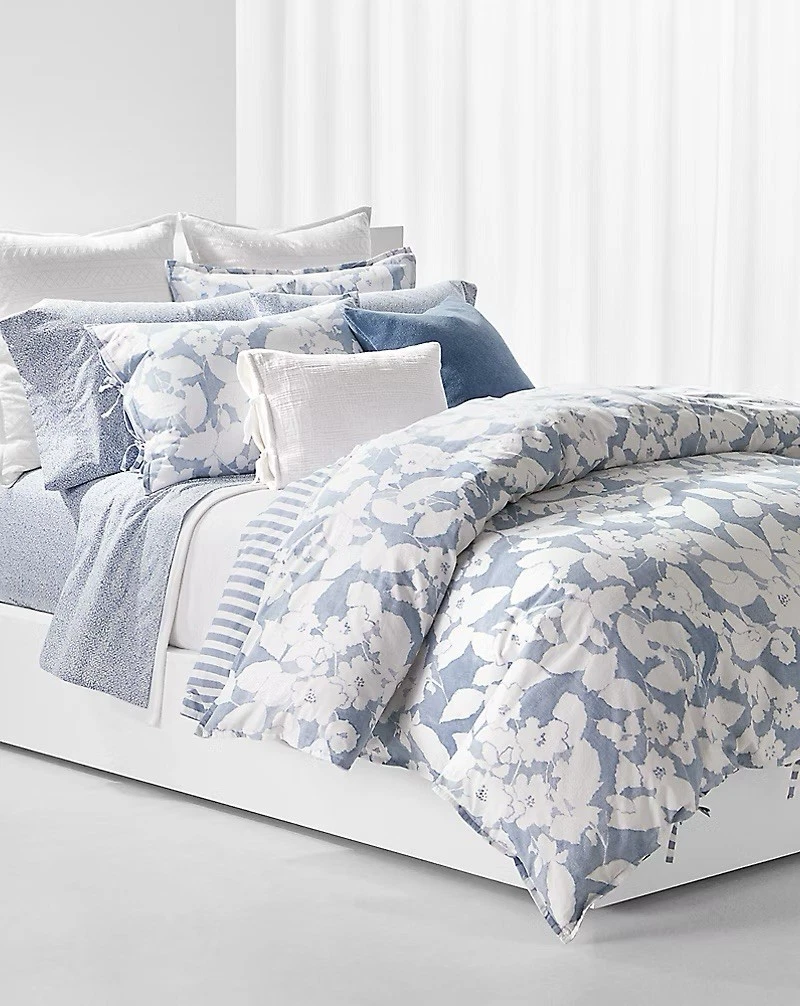 Ralph Lauren Blue Floral Duvet Covers & Bedding Sets for sale | eBay