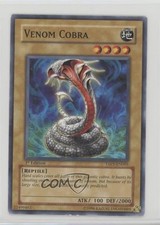 Venom Cobra 1st Ed. YuGiOh Tactical Evolution #TAEV-EN005 2007