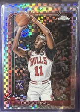 2025-26 Topps Chrome #95 Ayo Dosunmu X-Fractor Chicago Bulls