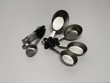 Oneida Stainless Steel Measuring Cups & Spoons 8 Piece Set