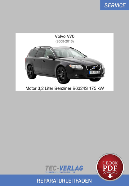 PDF Volvo V70 (08-16) Reparaturanleitung Motor 3,2 L Benziner 175 Kw B6324S-image