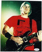 Dan Estrin Signed Autographed 8x10 Hoobastank Guitar Photo ACOA