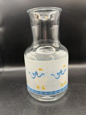 Vtg Libbey of Canada Clear Glass Juice Carafe...