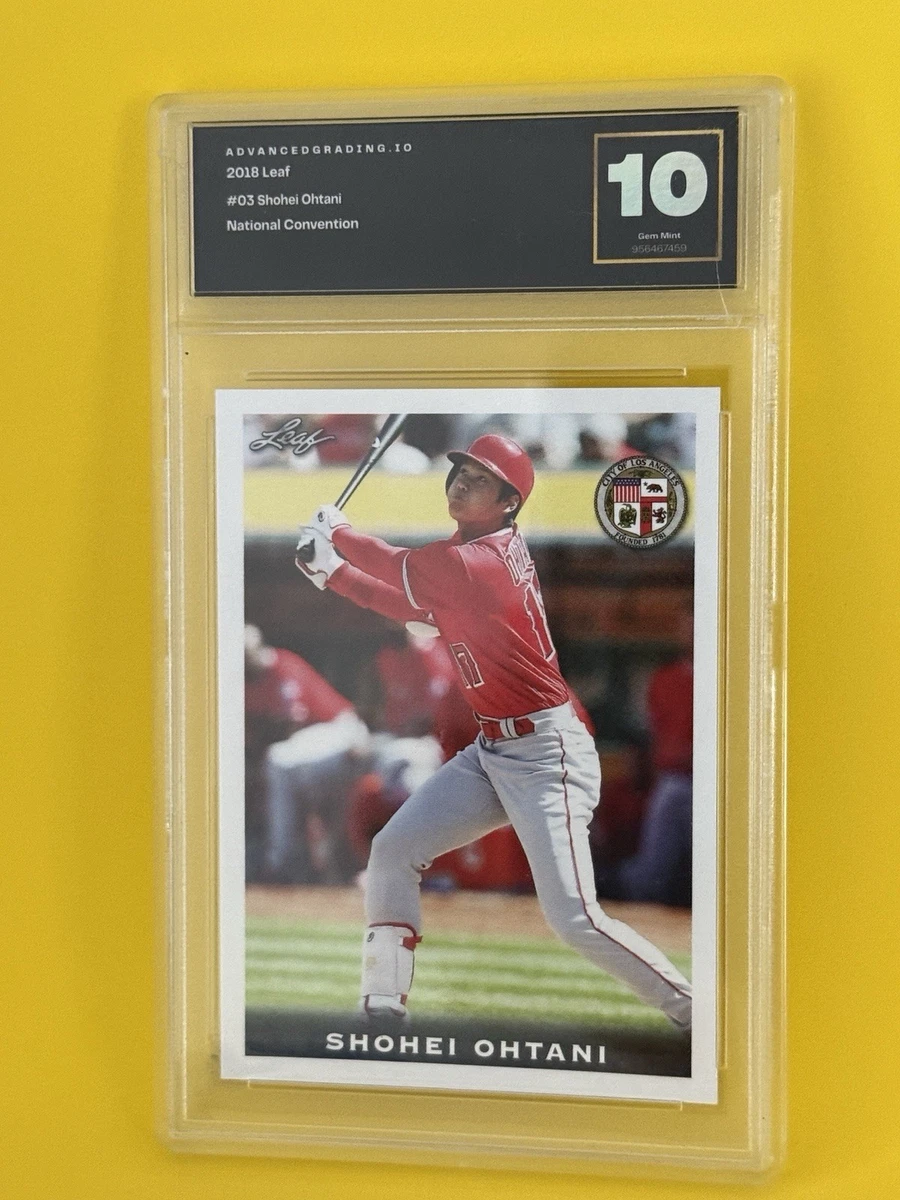 2018 Leaf National Convention - Shohei Ohtani #03 for sale | eBay
