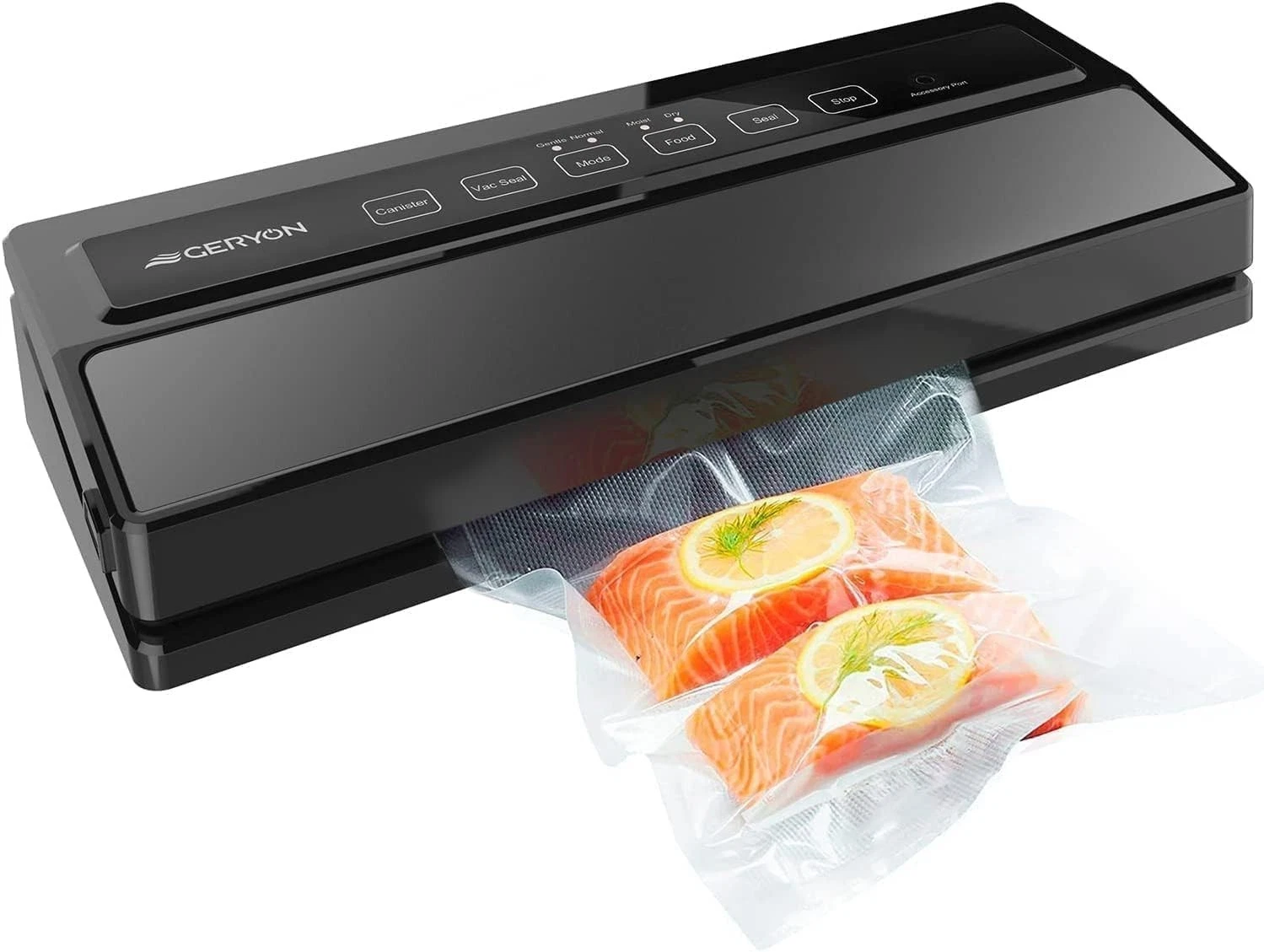 Vacuum Sealer Machine, Food Vacuum Sealer with Powerful Suction Kitchen Tool