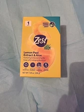 Zest Lemon Peel Extract & Aloe Hydrating & Deodorizing Bar Soap 7.05oz 