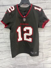 Tom Brady Tampa Bay Buccaneers Nike Vapor Elite Pewter Authentic Jersey Size 40