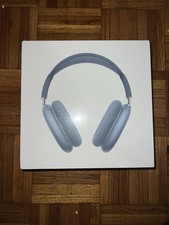 Apple AirPod Max Sky Blue Bluetooth Headphone...