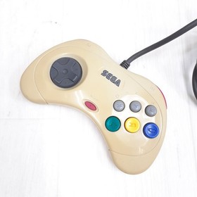 Sega Saturn Console bundle with 6 games , 2 controllers &  memory Japan White