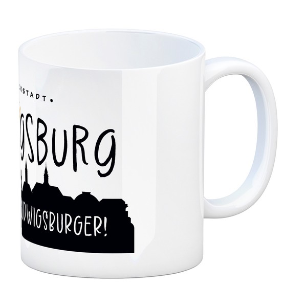 Ludwigsburg Skyline Kaffeebecher - Ich Bin Ein Ludwigsburger-image