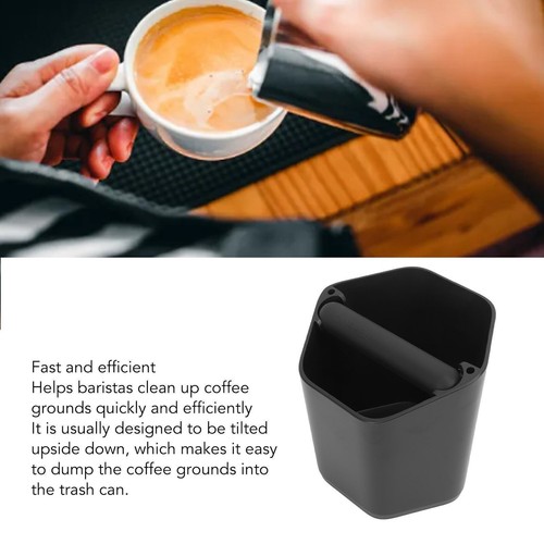 Knock Box Caffè Cassetto Fondi Caffè Normcore - Acciaio Inox 304, Barra Knock Box Caffè Cassetto Fondi Caffè Normcore - Acciaio Inox 304, Barra