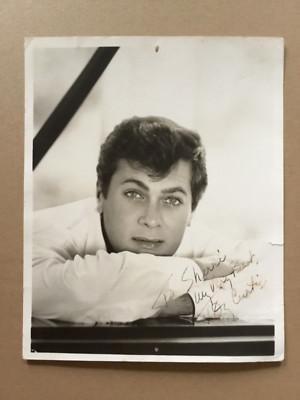 Tony Curtis (Original-Autogramm 50er)