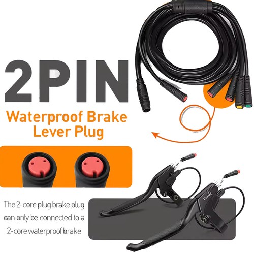 E-Bike 36/48V 17-30A Controller+Display&Light Brake PAS Set for 350W-1000W Motor - Picture 17 of 28