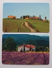 2x Phone Card Value Card Collectible Card Italy Tuscany France Lavender