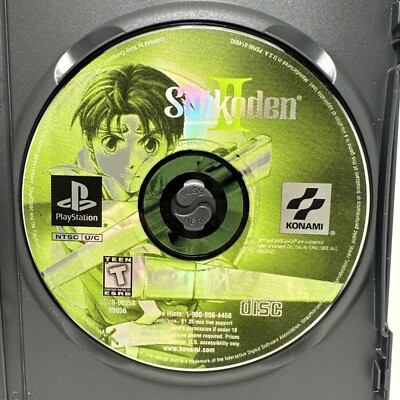 Suikoden II (Sony PlayStation 1, 1999) PS1 RPG Disc Only Tested/Working