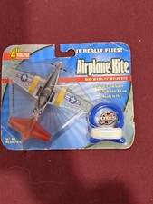 Mini Microlite Mylar Kite Airplane Kite 4" Wingspan New/ Sealed FREE SHIPPING