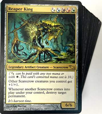 ***Custom Commander Deck*** Reaper King - Scarecrows - EDH MTG Magic Cards