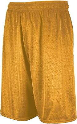Russell Athletics Dri-Power Mesh Boys' Active Shorts - Small, Gold 