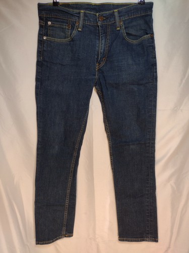 Levis Men's 511 Blue Jeans Dark Wash 
